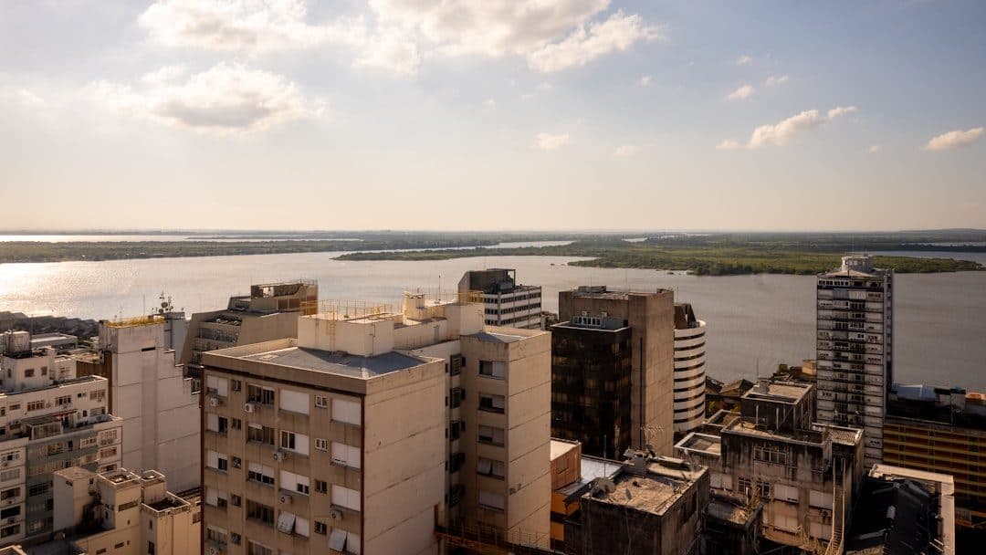 Vista urbana de Porto Alegre