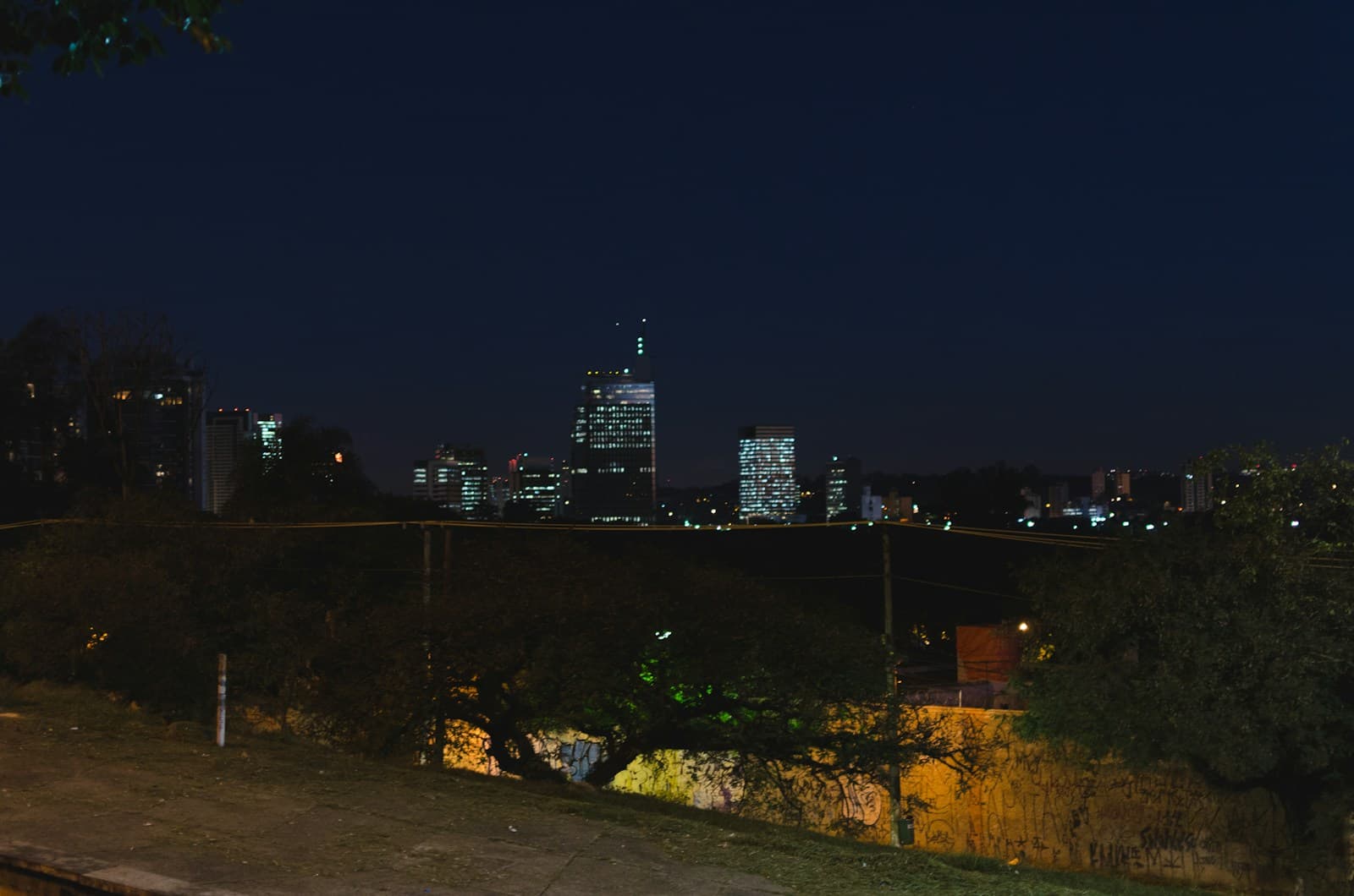 Vista urbana de Itaquaquecetuba (SP).