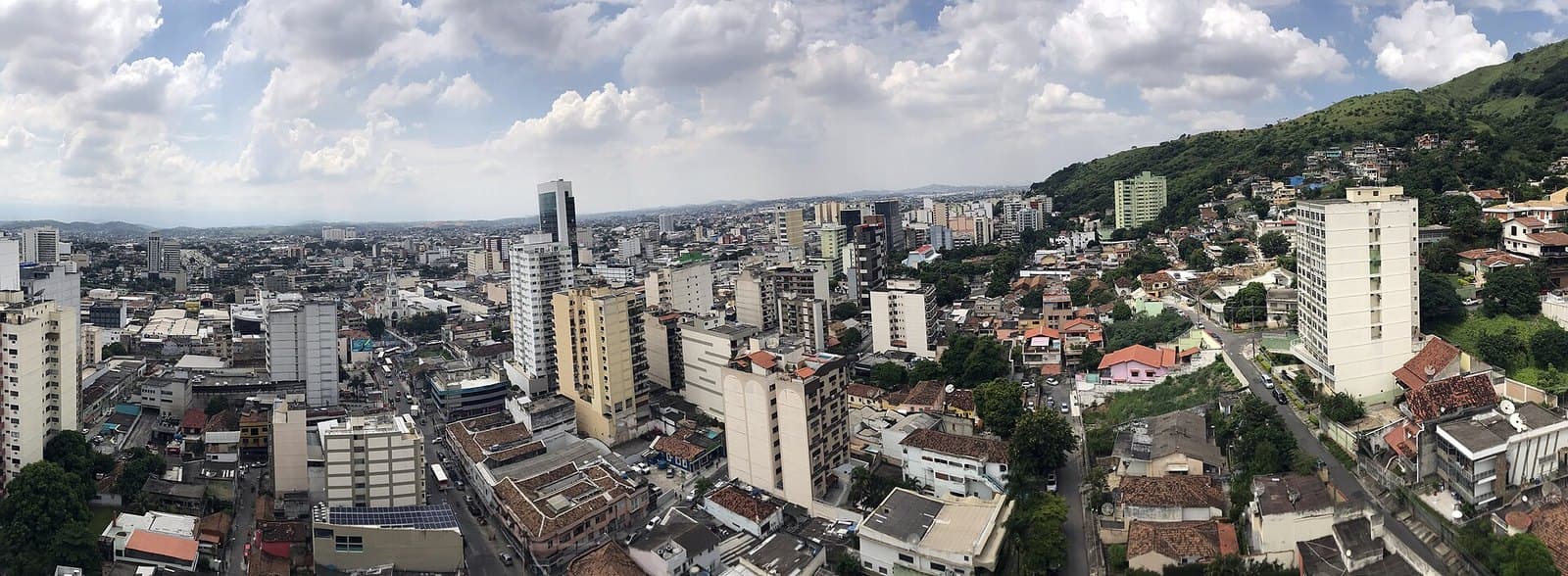 Vista aérea de São João de Meriti (RJ).